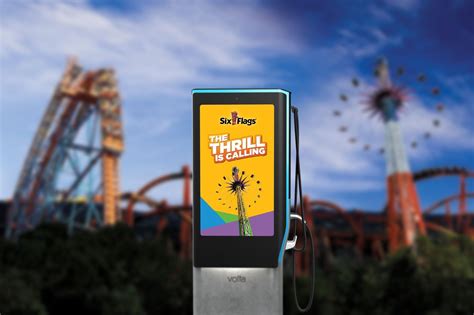 Six flags charging station